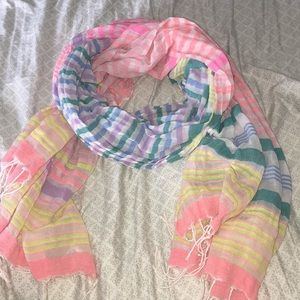 American Eagle Rainbow Scarf